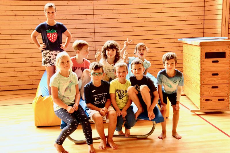 Trampolin in der Friedrich-Adolf-Richter-Schule