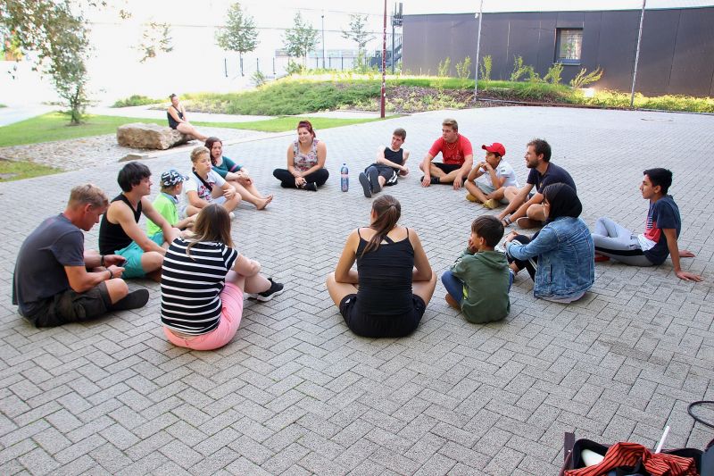 Einrad & Jonglage im Kinder- und Jugendzentrum 